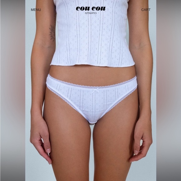 COU COU intimates organic cotton
NWOT (pair of (3)
$40 $93 - Picture 1 of 14
